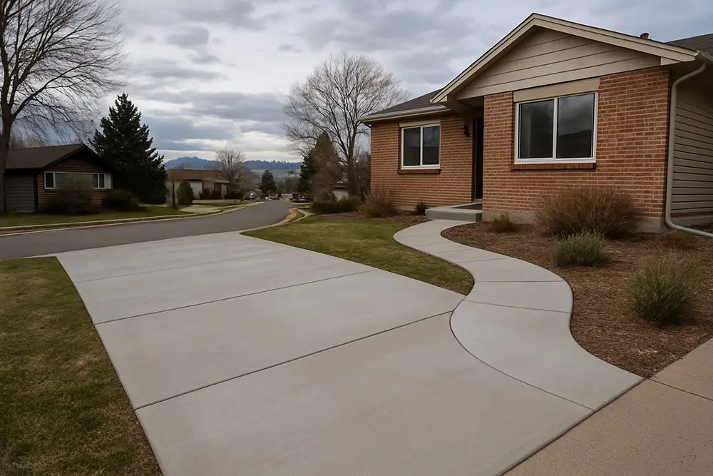 Concrete Driveways & Walkways for Denver Homes Virtus Concrete
